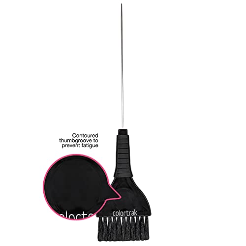 Colortrak Duo Pin Tail Color Brush - Ergonomic Hair Coloring Tool