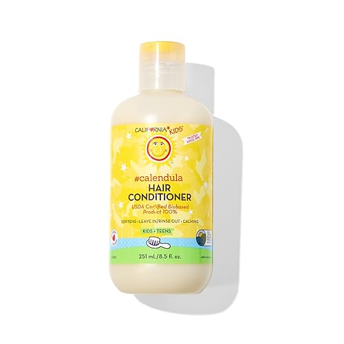 California Baby Calendula Kids Conditioner - Plant-Based Detangler, 8.5 oz