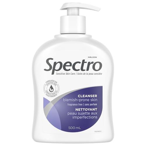Spectro Jel Cleanser 500ml Pump for Blemish Prone Skin - Fragrance Free