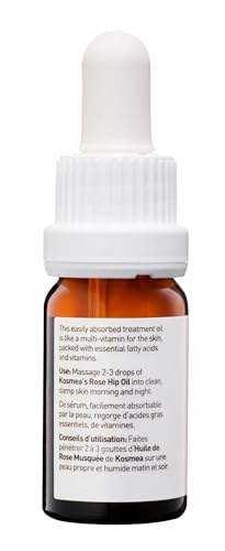 Kosmea Rose Hip Oil 10ml - 100% Pure, Premium Quality, Anti-Aging