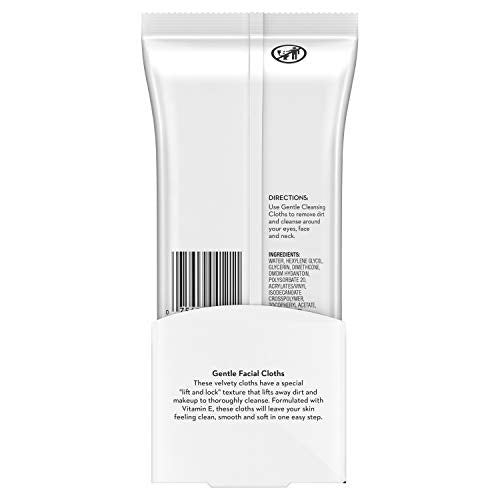 Olay Gentle Facial Cloths, Fragrance Free - 30 Count (Pack of 3)