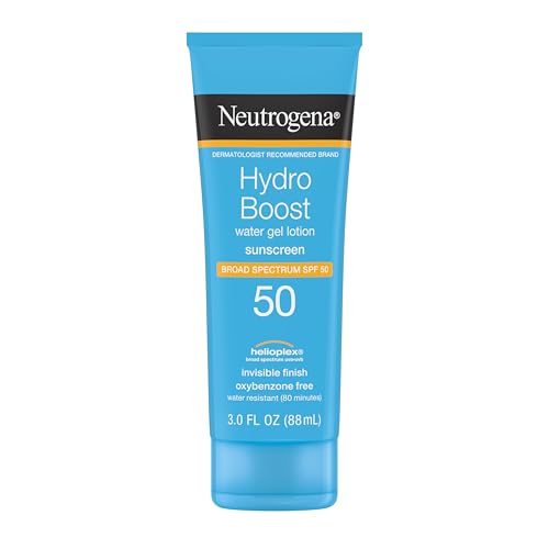 Neutrogena Hydro Boost Water Gel Sunscreen SPF 50 - Hydrating, Non-Greasy, Water-Resistant
