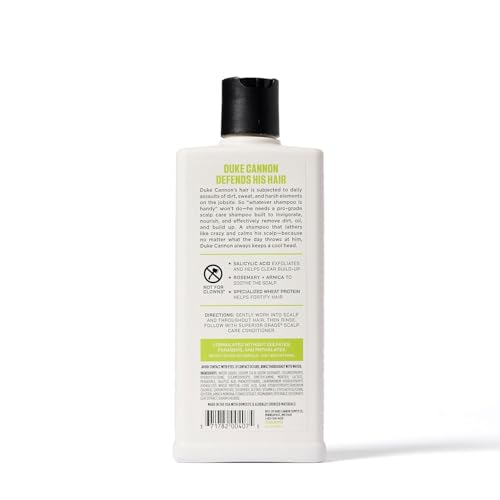 Duke Cannon Scalp Care Shampoo for Men - 14oz, Sulfate-Free