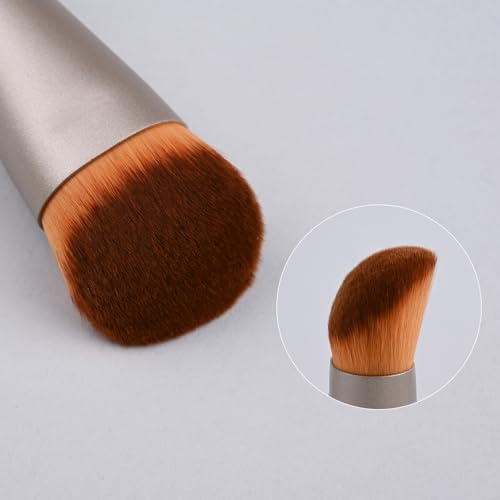 Kabuki Makeup Brush - Angled Blender for Flawless Application