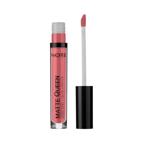 NOTE Matte Queen Liquid Lipstick - Proud Pink - Long-Wear Matte Finish