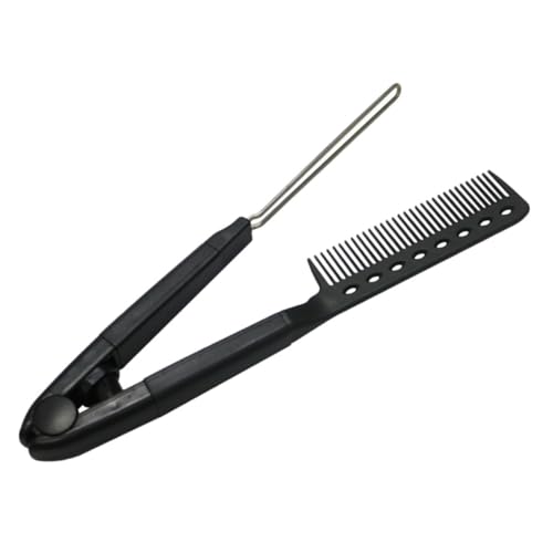 V-Shaped Hair Straightening Comb for Effortless Styling
