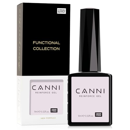 CANNI Nail Strengthening Gel Hardener - Long-Lasting, Flexible & Glossy