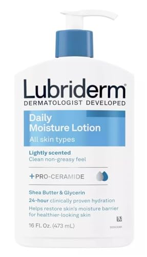 Lubriderm Daily Moisture Body and Hand Lotion - White / 16 Fl Oz