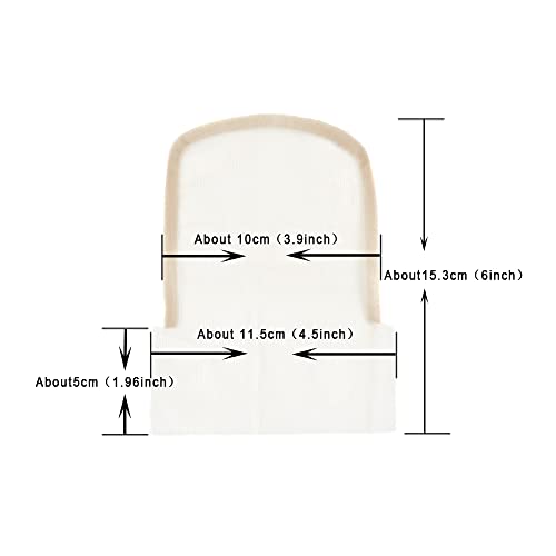 Beige Wig Ventilating Needle Set - 3 Swiss Lace Closure & Holder