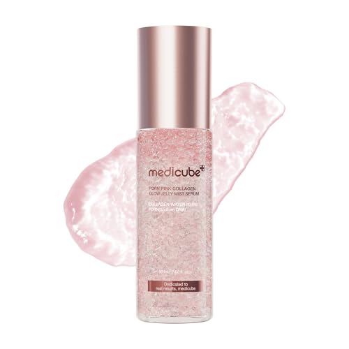 Medicube Jelly Mist Serum with Pink PDRN Collagen, 2.02 Fl Oz