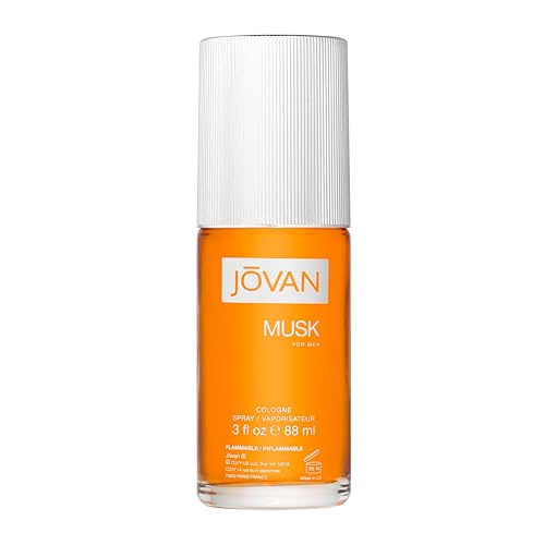 Jovan Musk for Men Eau de Cologne - Long Lasting Fragrance