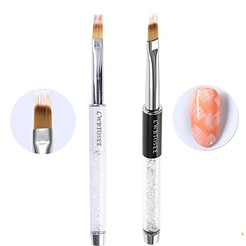 Silver 5-Pack Acrylic Nail Art Dotting & Drawing Pen Set - Manicure Tool