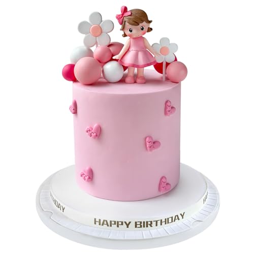 Princess Cake Topper Set - 11pcs Cake Decorations for Birthday Parties