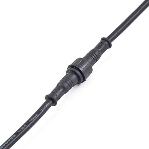 5 Pairs 5-Pin Waterproof Electrical Connectors with 20cm Cable