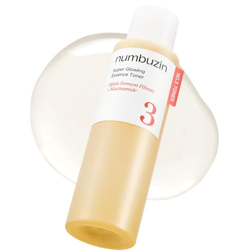 numbuzin No.3 Fermented Glow Essence Toner 200ml – Hydrating & Brightening Skincare