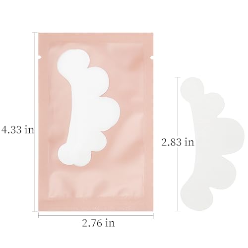 50 Pairs Lint-Free Eye Gel Pads for Eyelash Extensions