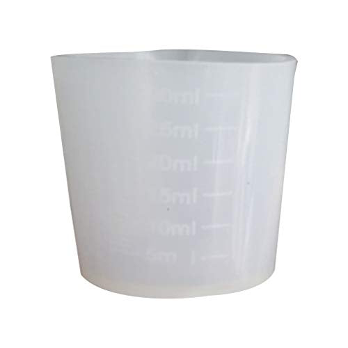 30ml Silicone Measuring Cups - 10 Pack, Non-Stick & Eco-Friendly