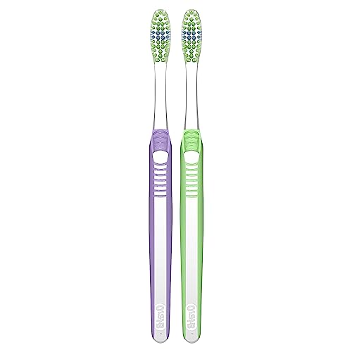 Oral-B Indicator Contour Clean Toothbrushes, Medium - 2 Pack