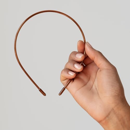 L. Erickson Twiggy Tortoise Headband - Lightweight & Comfortable Hair Accessory