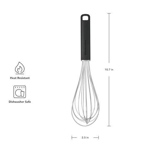 KitchenAid Utility Whisk - Ergonomic Stainless Steel Whisk