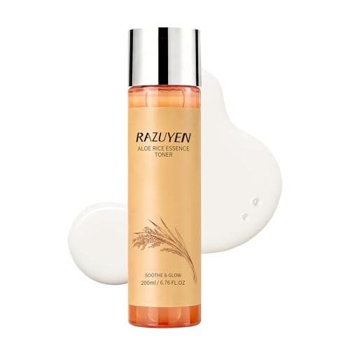 RAZUYEN Rice Toner 6.76 fl oz - Milky Hydrating Toner with Rice Ferment & Aloe