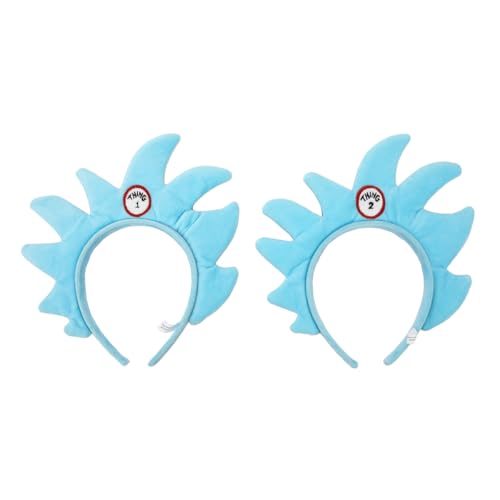 Dr. Seuss Thing 1 & Thing 2 Plush Headband Set - 2-Piece