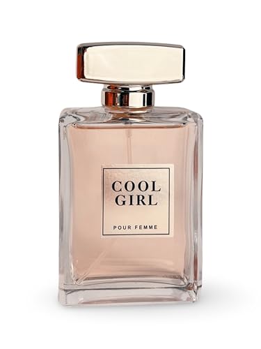 COOL GIRL Eau de Parfum for Women, 3.4 Fl Oz Citrus Floral Fragrance