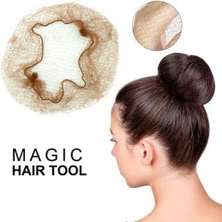 Biendo Blonde Elastic Mesh Hair Nets 30 Pack for Ballet & Dance