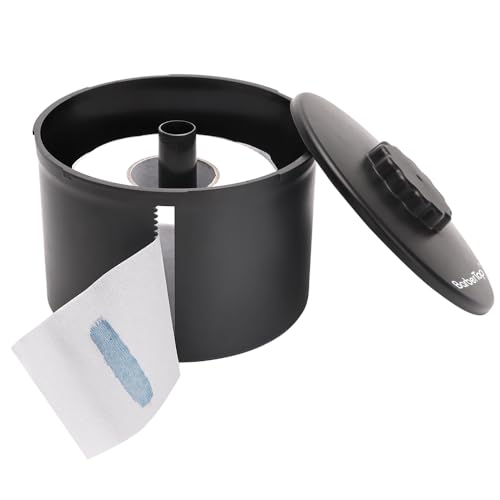 Black Neck Paper Roll Holder Dispenser for Hairdressing