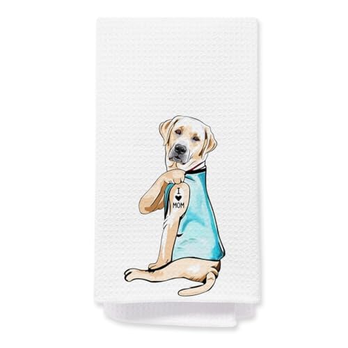 Funny Labrador Kitchen Towels - Decorative 16x24 Inch Hand Towels