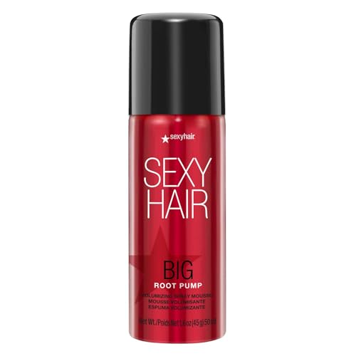 SexyHair Big Root Pump Volumizing Spray Mousse - Medium Hold, Humidity Resistant