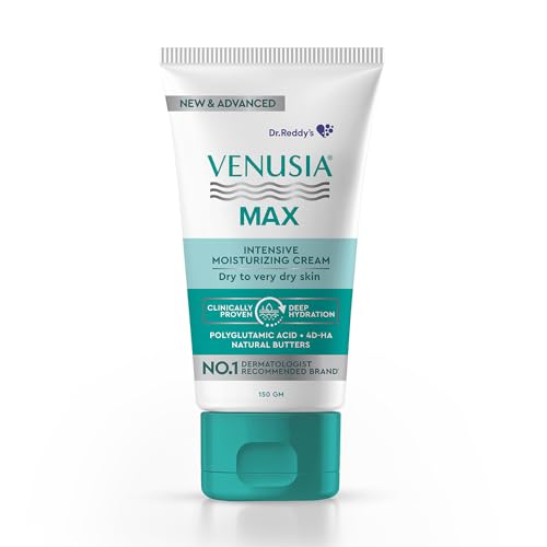 Venusia Max Moisturizing Cream 150g - Deep Hydration for Dry Skin