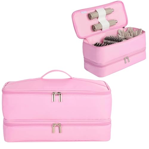 Double-Layer Travel Carrying Case for Shark FlexStyle & Dyson Airwrap