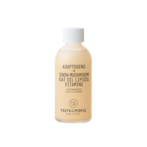 Youth To The People Adaptogen Calming Face Wash 2oz | Gentle, Hydrating Cleanser for Sensitive Skin