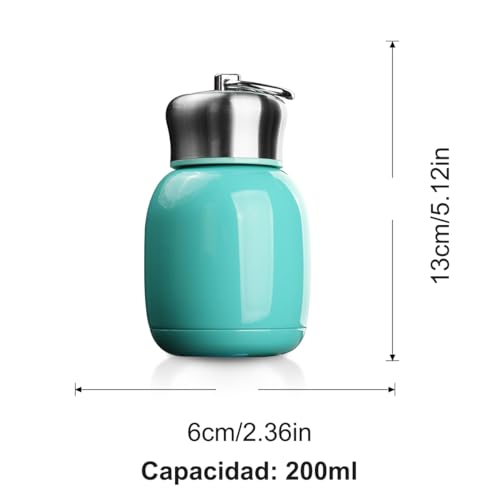 7 oz Mini Stainless Steel Water Bottle - Vacuum Insulated, Leak Proof