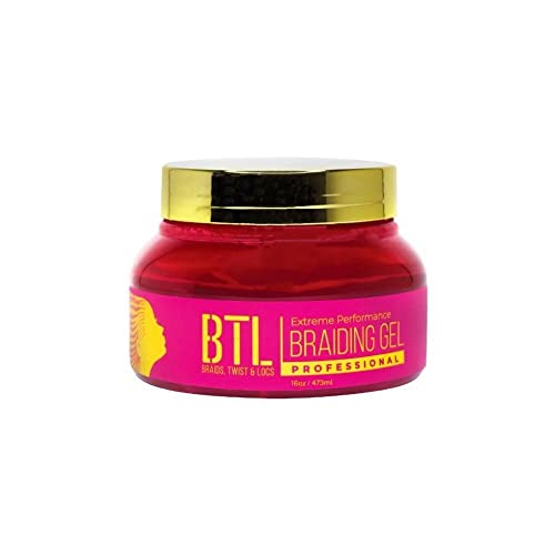 Professional Braiding Gel - Maximum Hold 16 Fl Oz
