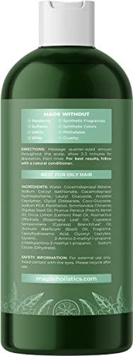 Maple Holistics Oily Hair Shampoo and Tea Tree Conditioner Set - 8oz