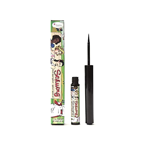 theBalm Schwing Liquid Eyeliner - Matte Black Smudge-Proof Formula