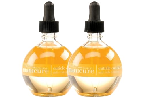 Cuccio Revitalize Cuticle Oil - Milk & Honey, 2 Pack - 2.30 Oz Each