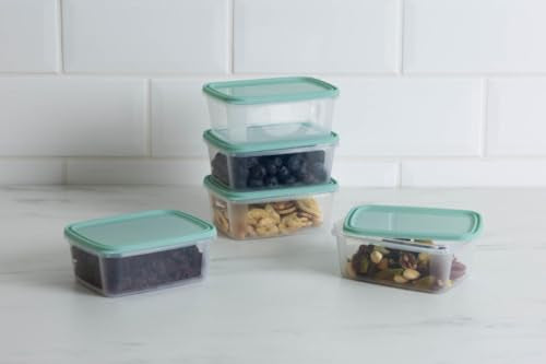 Snap-On Airtight Food Storage Containers – 250ml, 6 Pack