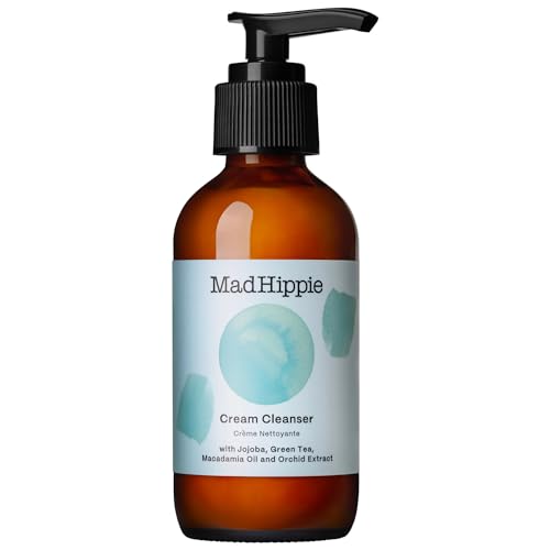 Mad Hippie Cream Cleanser – Citrus Gentle Face Wash with Hyaluronic Acid, 4oz