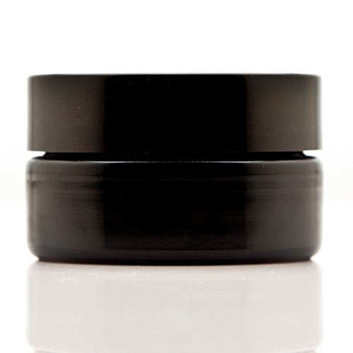 Infinity Jars 50ML UV Glass Cosmetic Jar - Airtight & Leak Proof