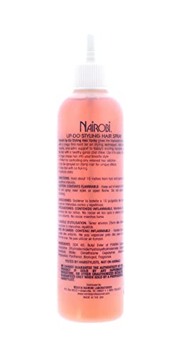 Nairobi Unisex Hair Spray - 8 oz Styling Hairspray for All Hair Types