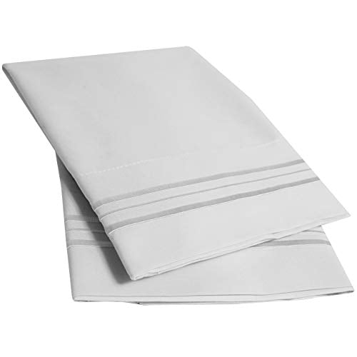 Luxury Microfiber Pillowcase Set - 2 Pack, Standard & King Sizes