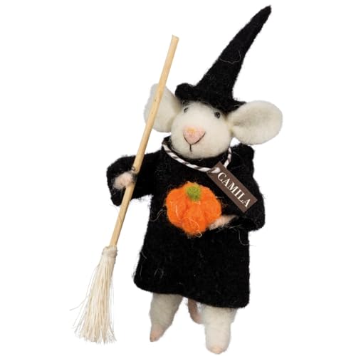 Halloween Witchy Mouse Decoration - Camila by Primitives by Kathy
