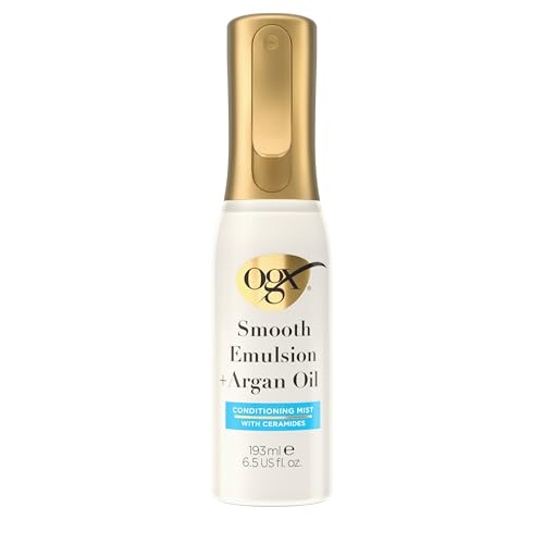OGX Argan Oil Conditioning Hair Mist | Lightweight Damage Repair Spray 6.5 oz