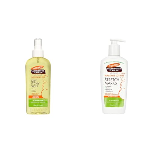 Palmer's Cocoa Butter Stretch Mark Lotion & Soothing Body Oil Pregnancy Set