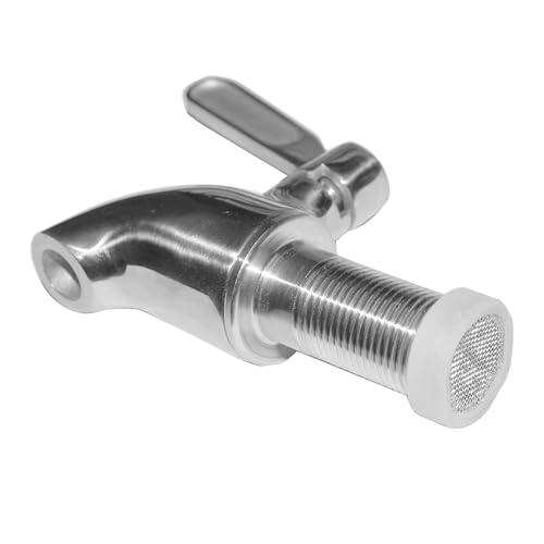 Sumerain Stainless Steel Spigot for Beverage Dispenser - Easy Clean & Quick Install