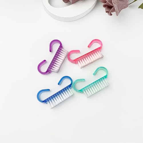 24-Pack Ergonomic Handle Grip Nail Brushes for Easy Cleaning