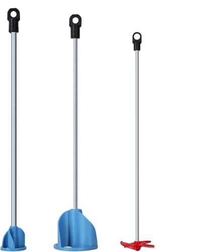 CtopoGo 2-Pack Epoxy Resin Paddle Mixer Blades for Power Drills